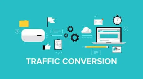 Convert website visitors into customers