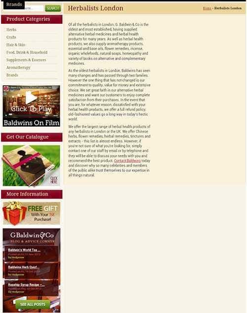 Not responsive web design